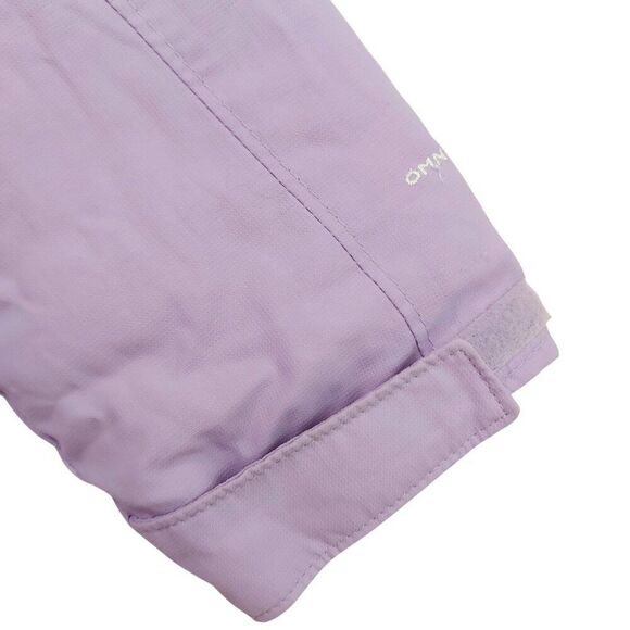 Columbia Omni-shield Hooded Jacket Baby 18 Months Lilac Full Zip Water Resistant - Picture 8 of 12